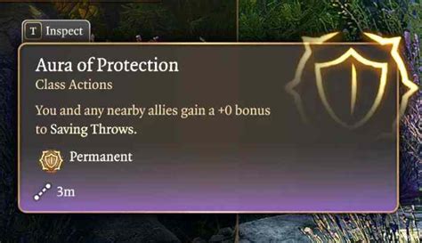 baldur's gate 3 aura of protection|baldur's gate 3 aura of protection problems.